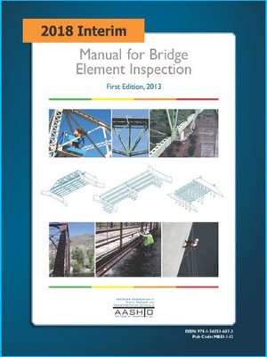 cover image of Manual for Bridge Element Inspection